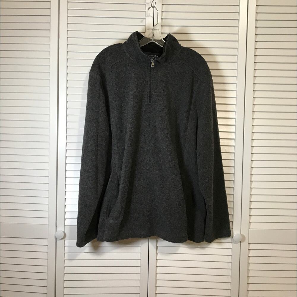 St. John’s Bay Gray High Neck Long Sleeve Activewear Jackets XL